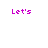 Pixelated text with pink and black lettering on white background, displaying phrases like "Let's a talk" and "PLEASE STOP SUEMITTING THEM!" in multiple