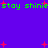 Pixelated green text 'stay shinie stay shinie' repeats across a solid purple background with scattered red star shapes.