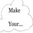 Pixelated graphic with speech bubble containing partial text, red dotted line above, purple underline beneath, and green dots below.