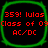 Four identical square icons with rounded corners, each featuring red text on a black background with a green border.
