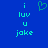 Blue background with cyan pixelated text and a heart symbol, showing two identical static frames side-by-side.