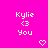 Pixelated text and symbols on a bright pink background with two identical side-by-side layouts.