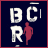 A 48x48 pixel animated buddy icon featuring a dark blue background with white text and a red stick figure, displayed as two sequential frames in a contact sheet layout.
