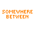 Pixelated text and heart symbols arranged in a on white background with orange, blue, black, green, pink text