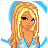 Animated contact sheet of a pixel-art character with blonde hair, blue top, and white pants against swirling blue background, showing full-body pose, torso close-up, legs, headshot, and text phrases "Single" and "Lookin".