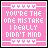 Four pink square display identical text with varying heart symbols at top and bottom, each showing a different combination of black and white hearts