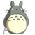 Pixelated gray creature with rounded ears, small black nose, and light yellow belly featuring dark gray patterns.