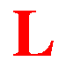 Four red capital Ls on gray background, each with distinct pixelated corner details.