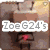 A pixelated robot with a red chest emblem and black headphones appears in four , each showing different text overlays