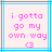 Pixelated text and heart symbol on light pink background with blue border, two identical frames side-by-side