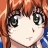 Anime-style character with orange hair and large eyes, next to black background with white text 'Anime IM' and 'c0m'
