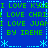 Blue background with green text repeating 'I LOVE KYLER I LOVE KYLE I LOVE CHRIST I LOVE CHRI I LOVE JUAN I LOVE JUAN BY IRENE' and light blue decorative elements.