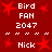 Red background with white text and red star shapes arranged in a pattern