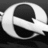 A grayscale icon featuring a stylized crescent shape with dark and light regions, set against a gradient background.