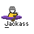 Pixel art animation of a stick figure kayaking with changing water effects and text bubbles, displayed in a 3x3 contact sheet layout.