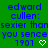 Green background with blue text reading 'edward cullen: sexier thansexier thansexier than you sence you sence you sence 1907' and white heart symbols.