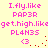 Pixelated text and symbols on a yellow background with pink and red elements, showing repeated patterns and animation changes.