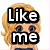 Pixelated cartoon girl with blonde hair and blue eyes, wearing a blue strapless top, shown in four with text overlay in first