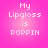 Four identical display pixelated text on a pink gradient background with no visible animation changes
