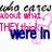 Animated contact sheet of a text-based buddy icon showing repeated phrases with color variations across frames.