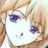A split-frame contact sheet showing a pixelated anime-style character face on the left and text elements on the right against black background.