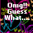 Pixelated text and abstract shapes on a black background with pink, blue, green, and yellow elements.