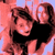 Pixelated image of a person with brown hair and black clothing on left, green text "we know how to have FUN!!" on purple background right.