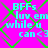Bright pink background with green diamond-shaped overlay; light blue pixelated text reads "BFFs luv em while u can <3" in four identical quadrants