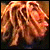 nine shows a person with light brown dreadlocks in various poses, including side profiles and front-facing views, with one displaying text