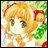 A pixelated anime-style character with blonde hair and green eyes on a green background, next to text reading "Anime IM" and "c0m" on black.