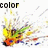Animated icon shows a colorful explosion with yellow, green, red, and blue fragments against a white background, with partial text above.
