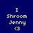 Four pixelated display text and symbols on a dark blue background with blue highlight bars
