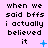 Pixelated text on pink background with blue animation symbols; three of identical phrases showing sequential symbol changes