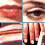 pixelated facial and hand details with red, white, blue stripes in the background
