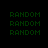 green 'RANDOM' text on black background with yellow highlighted sections, showing animation changes across frames