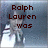 A pixelated image of a person in a white and red striped shirt with text overlays reading "Ralph Lauren was" and "borin' before I wore".