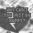identical heart-shaped icons with text 'WHY CAN'T YOU JUST BE HAPPY?' where each letter cycles through multiple colors across frames