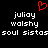 Black background with white pixelated text and a red heart symbol above the text.