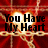 Red background with golden chains and glowing heart shapes, black text reading 'You Have In Chains My Heart' overlaid.
