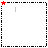 Animated sequence showing text 'I GIVE FREE HUGS' forming with red stars and pixelated effects on a white background.