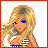 A 3x2 contact sheet of a patriotic-themed animated buddy icon featuring pixelated cartoon characters and text elements in red, white, blue, and orange colors.