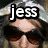 A static image with overlaid text fragments showing a person in sunglasses, a fiery background, and a pink object against dark backdrop.