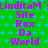 Green background with cyan stars and repeating purple text 'LinditaM' 'Site' 'Rox' 'Da' 'World' in a pattern