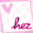 Pixelated pink and white icon with heart symbol, star shapes, and cursive 'love' text in lower right.