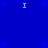 Blue background with scattered light blue stars and four green I-shaped icons positioned at top-left, top-right, bottom-left, and bottom-right.