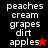 A static image with four quadrants displaying text lists and star symbols on contrasting backgrounds.