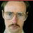 A static image with a maroon background displays text and a small photo of a person in the top-left corner.