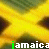 Animated pattern of yellow, green, and black diamond shapes with the word 'jamaica' in white text where one letter is highlighted green.