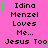 Pixelated text on a bright pink background with green star accents, arranged in repeating and