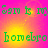 Green pixelated text 'Sam is my homebro' on a pink and yellow gradient background with visible pixelation.